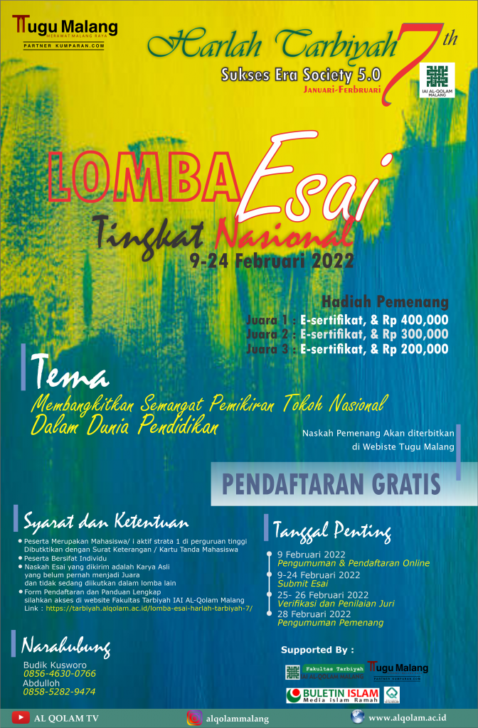 Lomba Esai Fakultas Tarbiyah